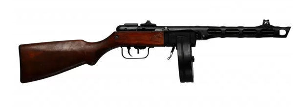 Карабин ППШ-Luger калибра 9х19